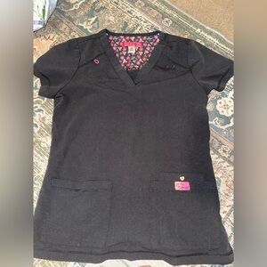 Betsey Johnson scrub top